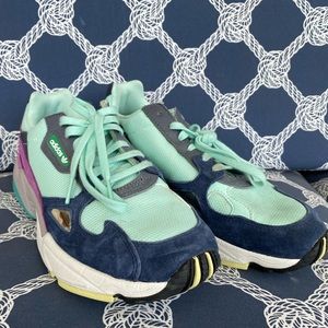 Adidas Falcon multi colored woman’s shoes.